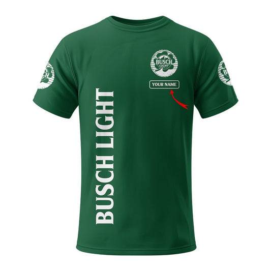 Personalized Busch Light St Patrick's Day T-Shirt - Flexiquor.com