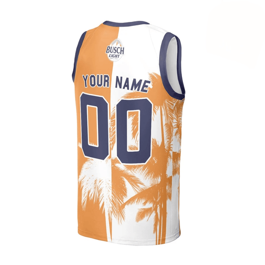 Personalized Busch Light Tropical Men's Tank Top - Flexiquor.com