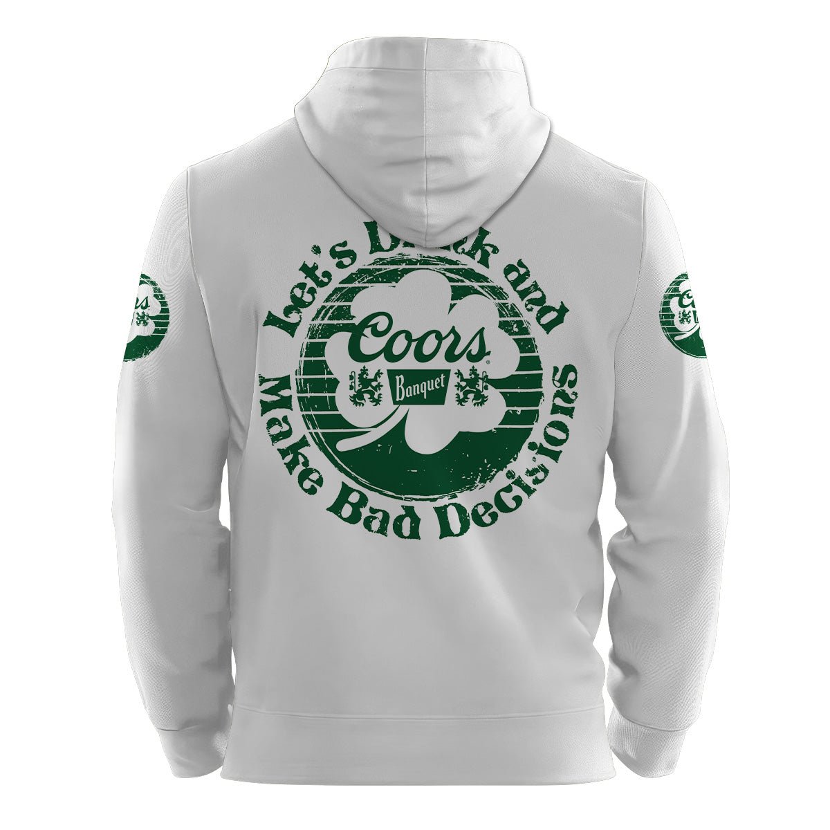 Personalized Coors Banquet St Patrick's Day Hoodie & Zip Hoodie - Flexiquor.com
