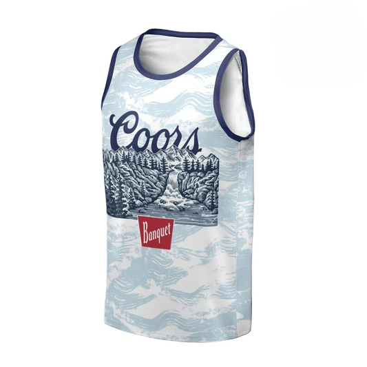 Personalized Coors Banquet Waterfall Men's Tank Top - Flexiquor.com