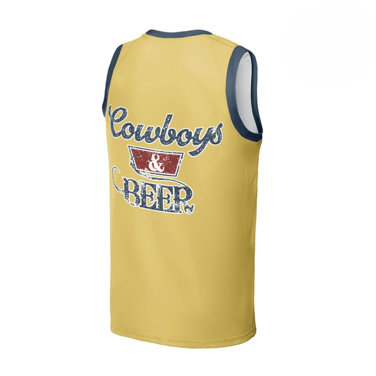 Personalized Coors Cowboys & Beer Men's Tank Top - Flexiquor.com