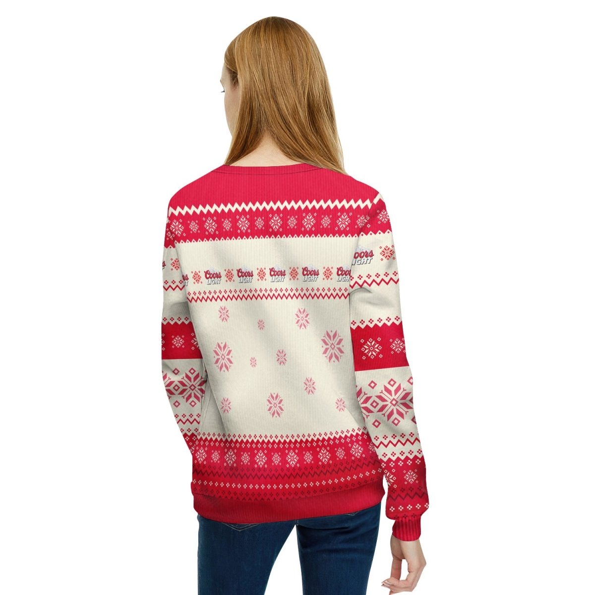 Unique Personalized Family Edition Coors Light Ugly Sweater - Flexiquor.com