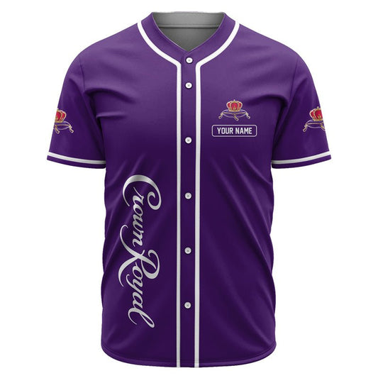 Personalized Crown Royal Happy Father's Day Baseball Jersey - Flexiquor.com