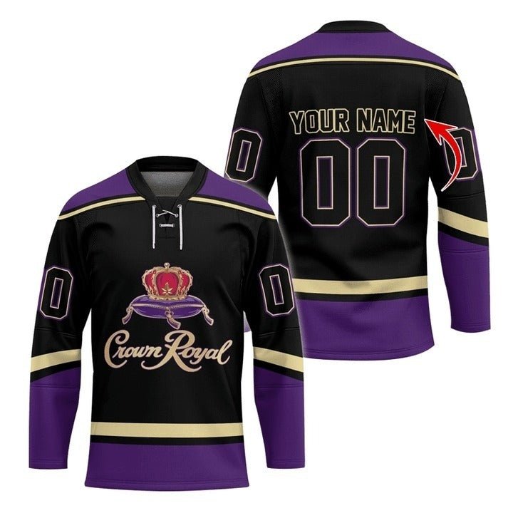 Personalized Crown Royal Hockey Jersey - Flexiquor.com