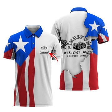 Personalized Firestone Walker Puerto Rico Polo Shirt - Flexiquor.com