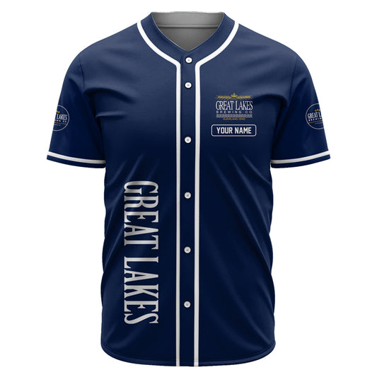 Personalized Great Lakes Happy Father's Day Baseball Jersey