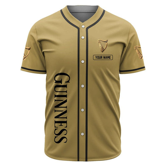 Personalized Guinness Happy Father's Day Baseball Jersey - Flexiquor.com