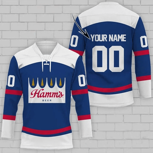 Personalized Hamm Hockey Jersey - Flexiquor.com