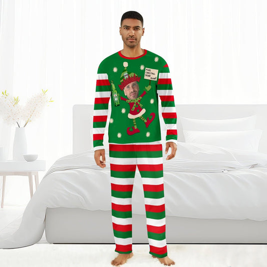 Personalized Face Heineken Make Christmas Drink Again Family Pajamas Set - Flexiquor.com