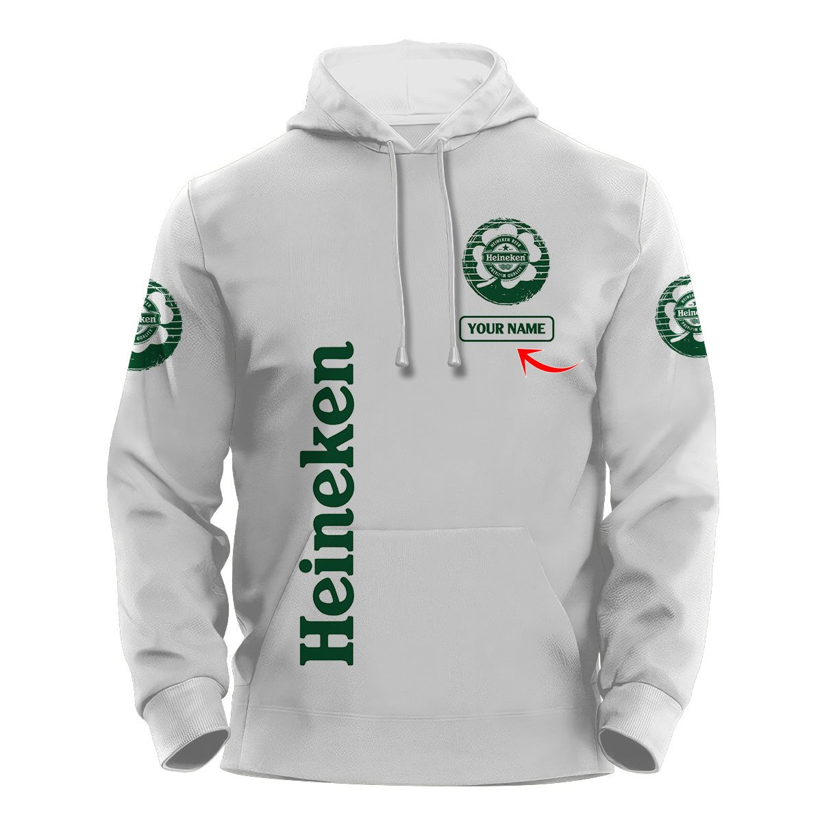 Personalized Heineken St Patrick's Day Hoodie & Zip Hoodie - Flexiquor.com