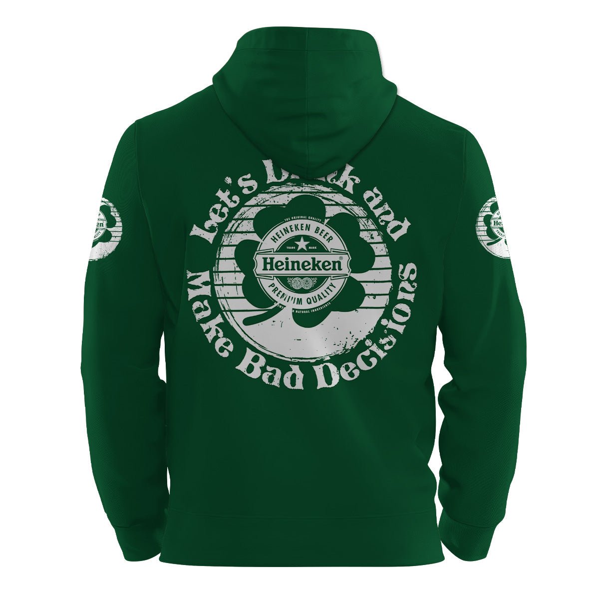 Personalized Heineken St Patrick's Day Hoodie & Zip Hoodie - Flexiquor.com