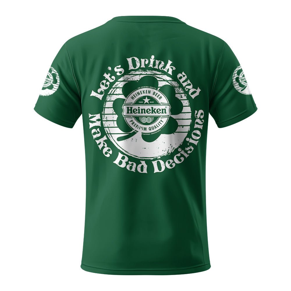 Personalized Heineken St Patrick's Day T-Shirt - Flexiquor.com