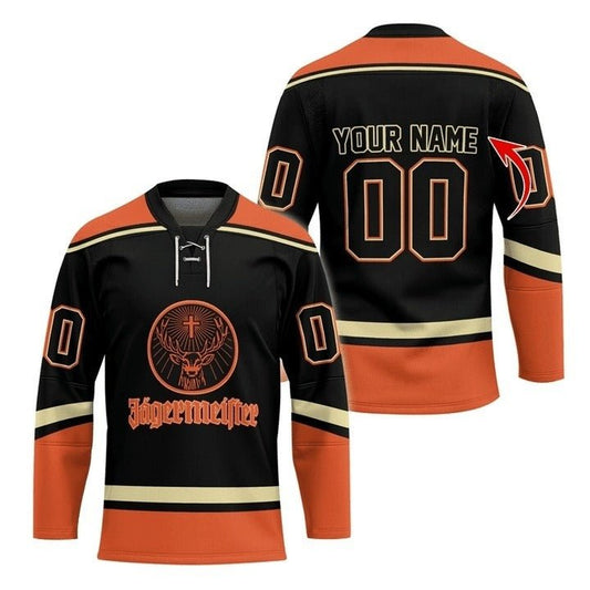 Personalized Jagermeister Hockey Jersey - Flexiquor.com