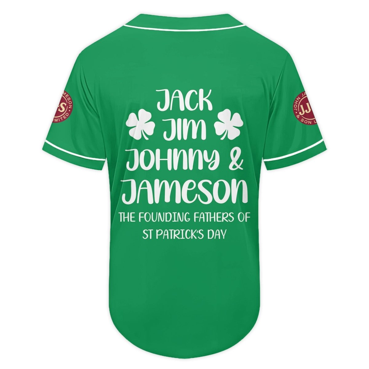 Personalized Jameson Jack Jim Johnny Baseball Jersey - Flexiquor.com