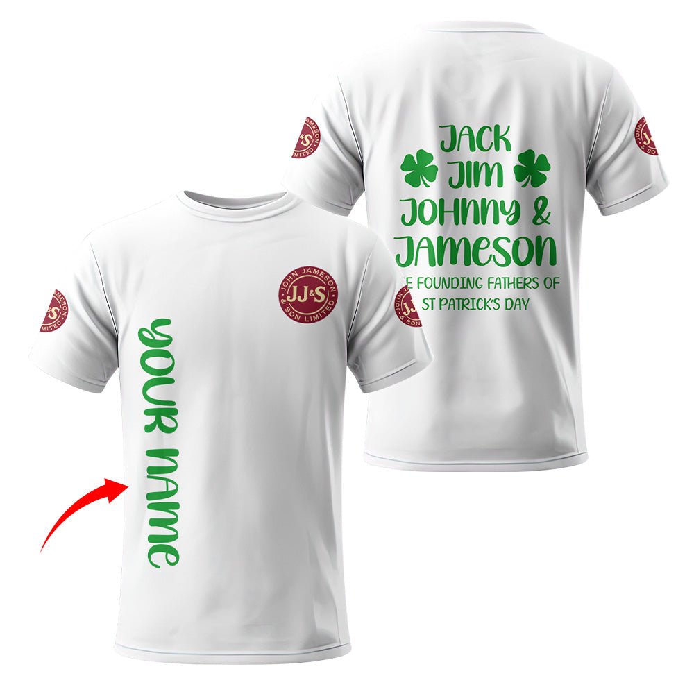 Personalized Jameson Jack Jim Johnny T-Shirt - Flexiquor.com