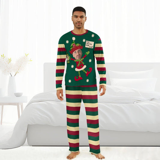 Personalized Face Jameson Make Christmas Drink Again Family Pajamas Set - Flexiquor.com