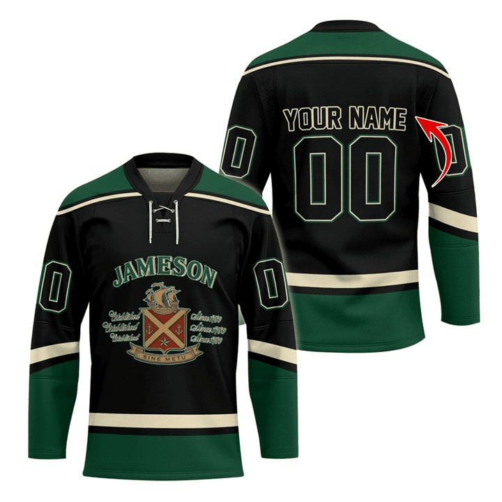 Personalized Jameson Single Stripe Hockey Jersey - Flexiquor.com