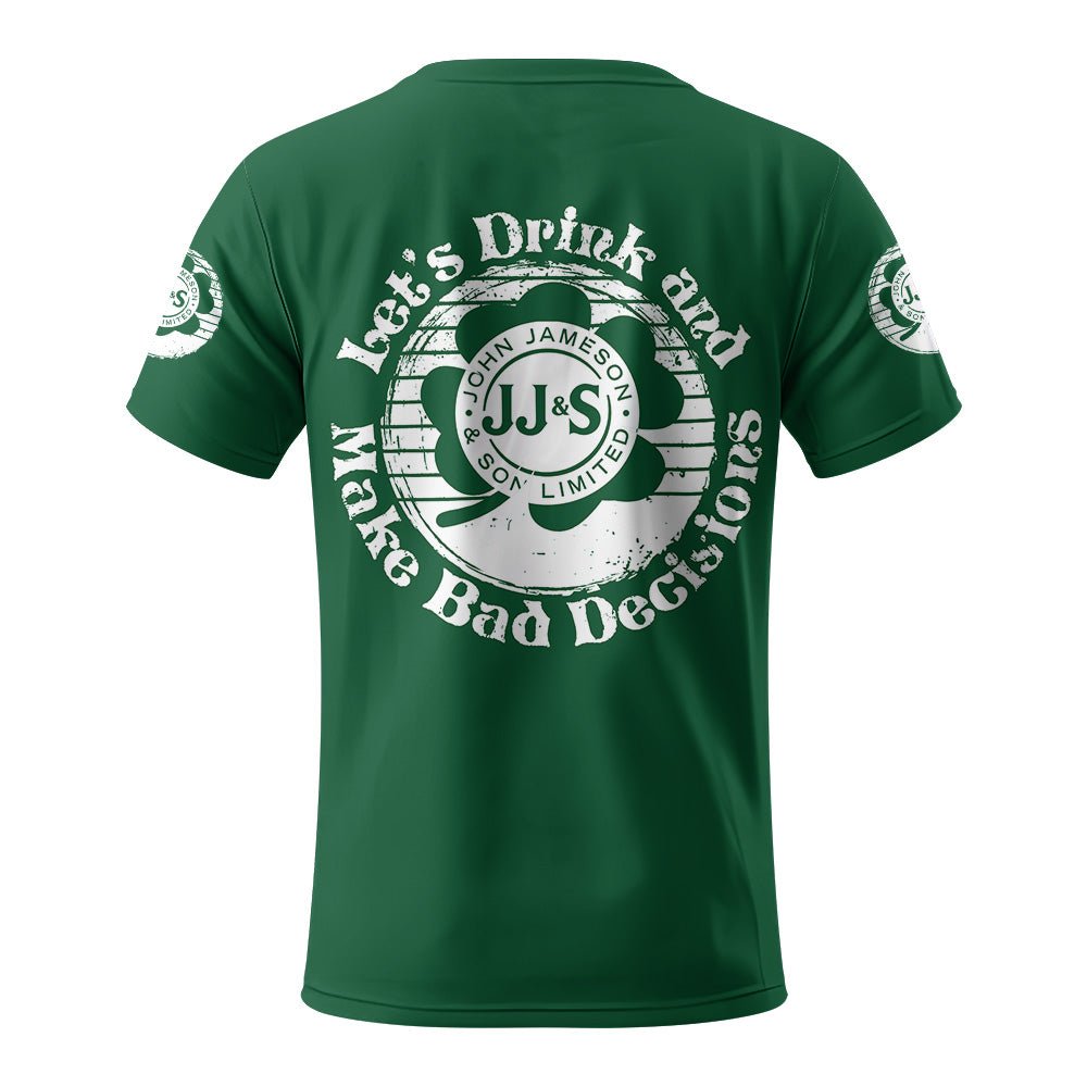 Personalized Jameson St Patrick's Day T-Shirt - Flexiquor.com