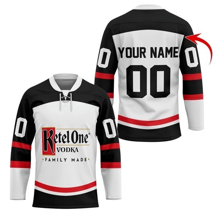 Personalized Ketel One Hockey Jersey - Flexiquor.com