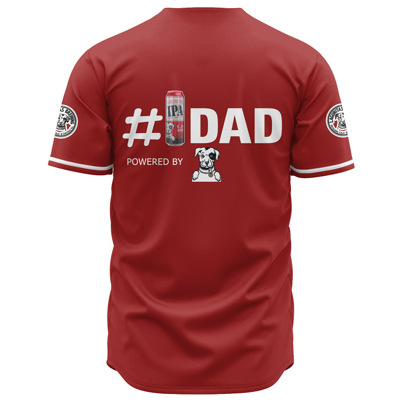 Personalized Lagunitas Happy Father's Day Baseball Jersey