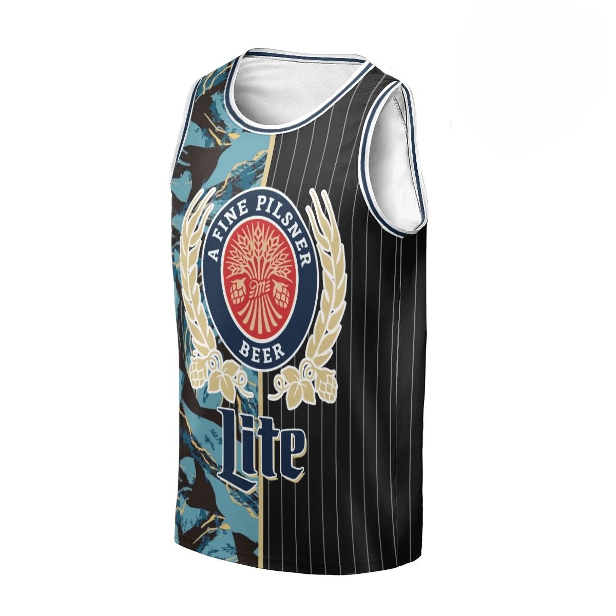 Personalized Miller Lite Cool Refreshment Men's Tank Top - Flexiquor.com