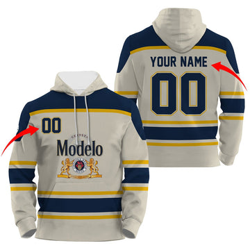 Personalized Modelo Basic Hoodie & Zip Hoodie - Flexiquor.com