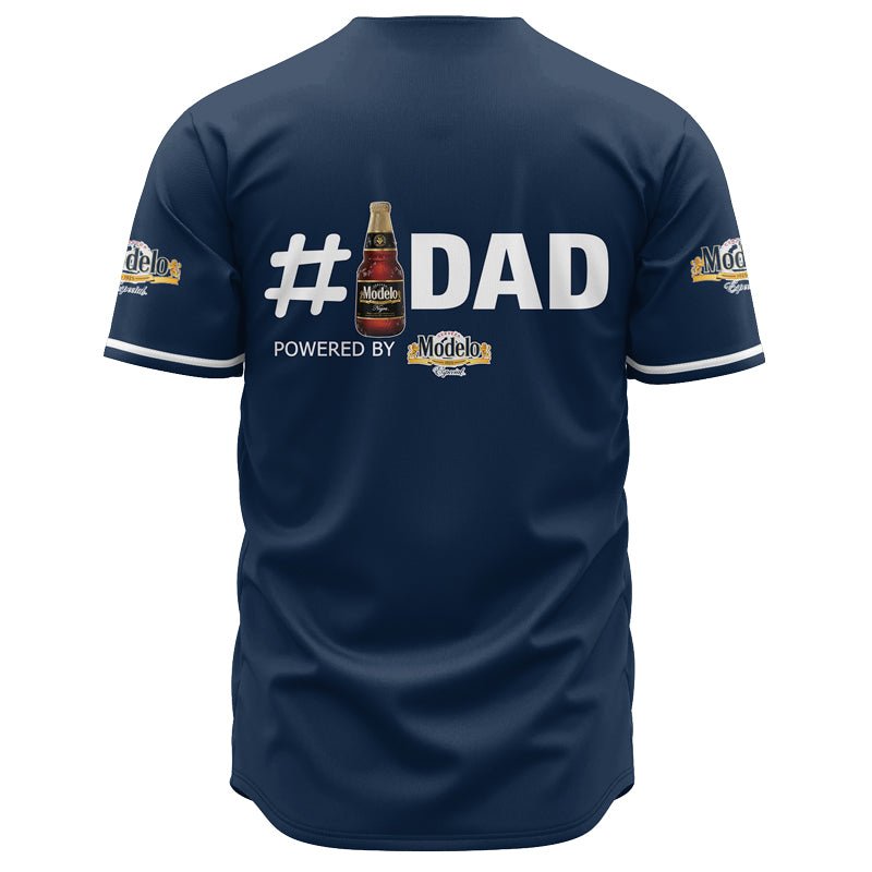 Personalized Modelo Happy Father's Day Baseball Jersey - Flexiquor.com