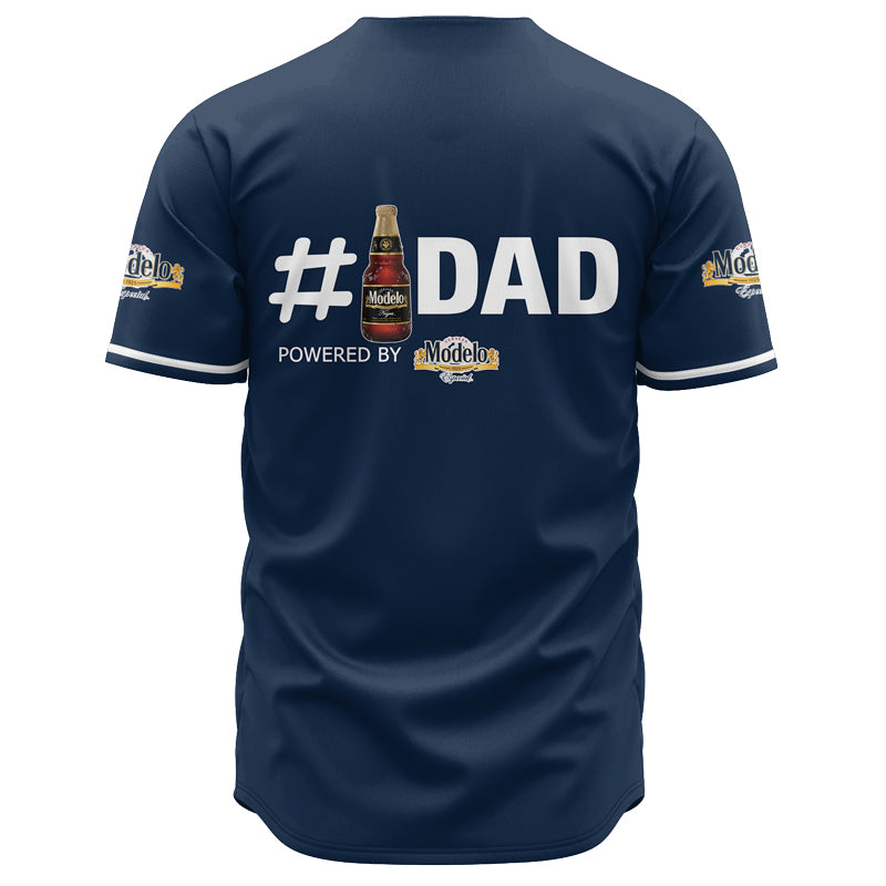 Personalized Modelo Happy Father's Day Baseball Jersey