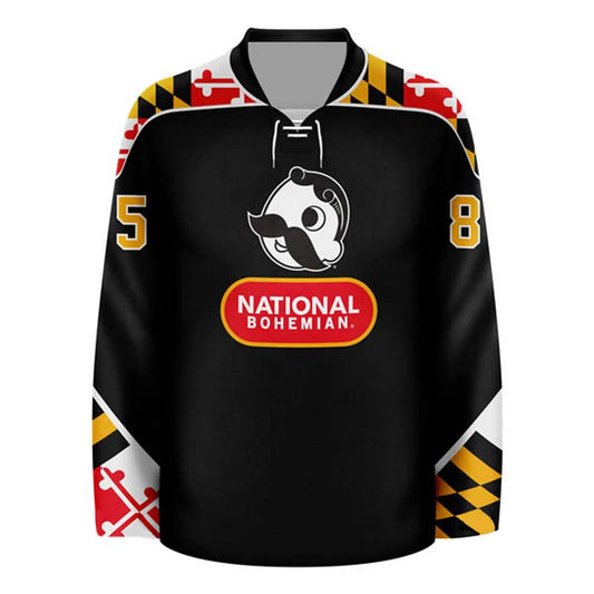 Personalized National Bohemian Hockey Jersey - Flexiquor.com