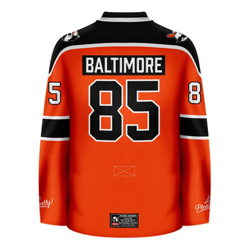 Personalized National Bohemian Live Pleasantly Hockey Jersey - Flexiquor.com