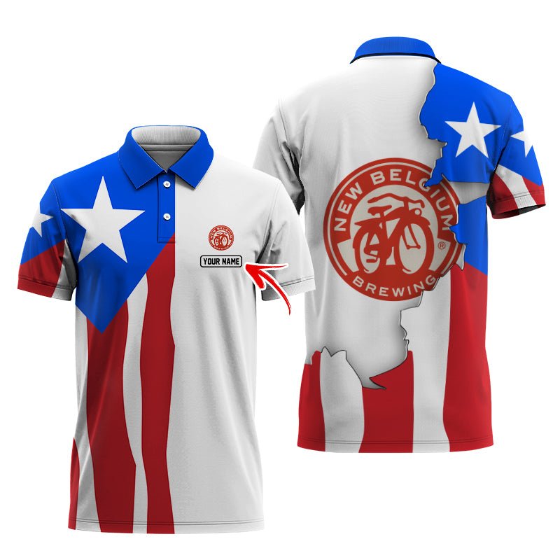 Personalized New Belgium Puerto Rico Polo Shirt - Flexiquor.com