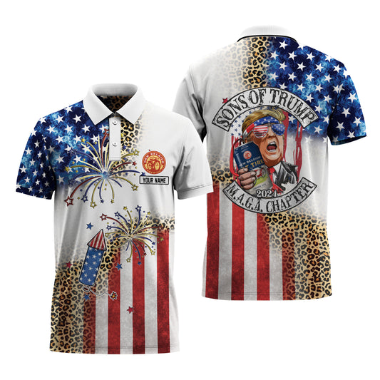 Personalized New Belgium Trump M.A.G.A Chapter Polo Shirt