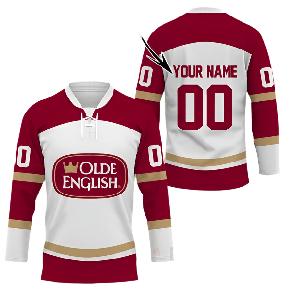 Personalized Olde English Hockey Jersey - Flexiquor.com