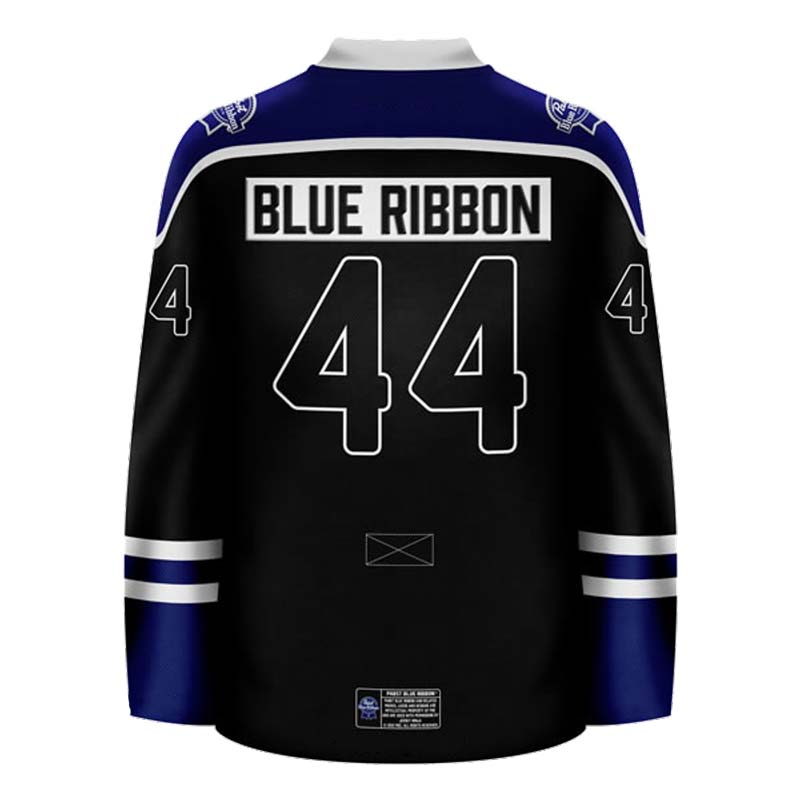 Personalized Pabst Blue Ribbon Basic Hockey Jersey - Flexiquor.com