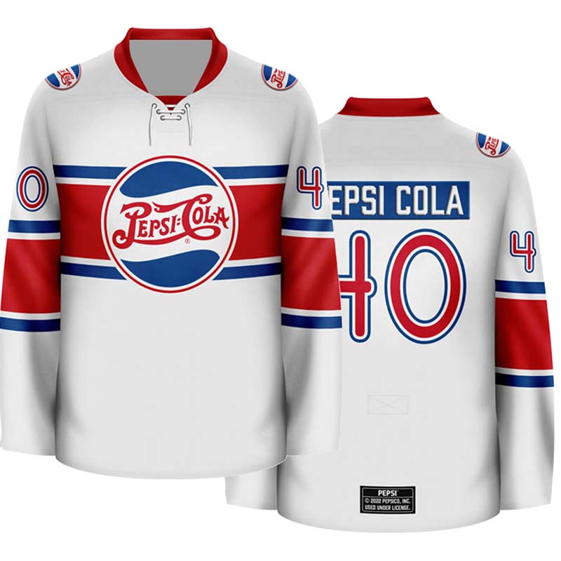 Personalized Pepsi Cola Hockey Jersey - Flexiquor.com