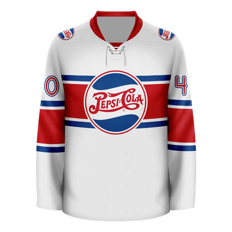 Personalized Pepsi Cola Hockey Jersey - Flexiquor.com