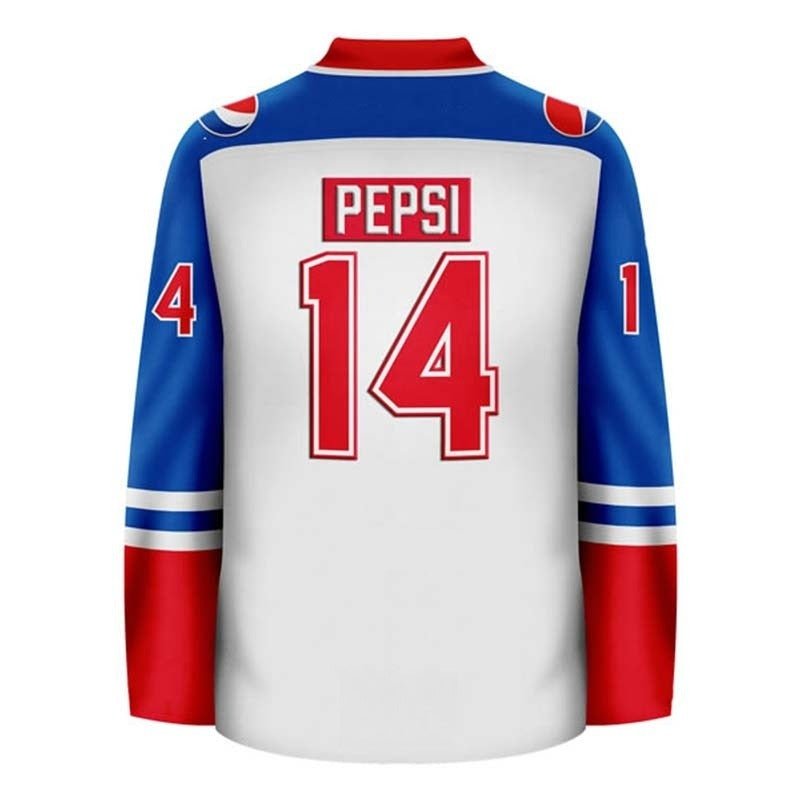 Personalized Pepsi Vintage Retro Hockey Jersey - Flexiquor.com