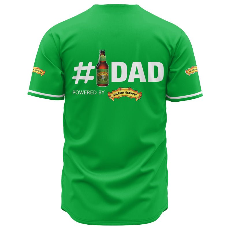 Personalized Sierra Nevada Happy Father's Day Baseball Jersey - Flexiquor.com