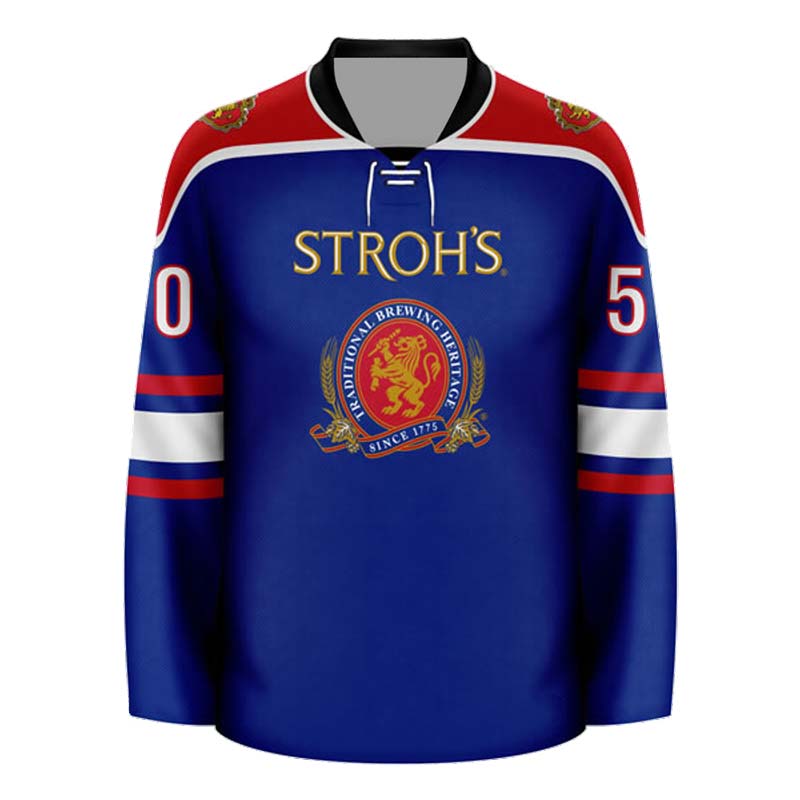 Personalized Stroh's Basic Hockey Jersey - Flexiquor.com