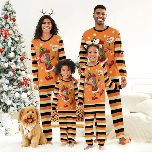 Personalized Face Tito's Make Christmas Drink Again Family Pajamas Set - Flexiquor.com