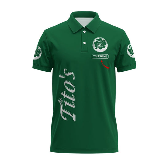 Personalized Tito's St Patrick's Day Polo Shirt - Flexiquor.com