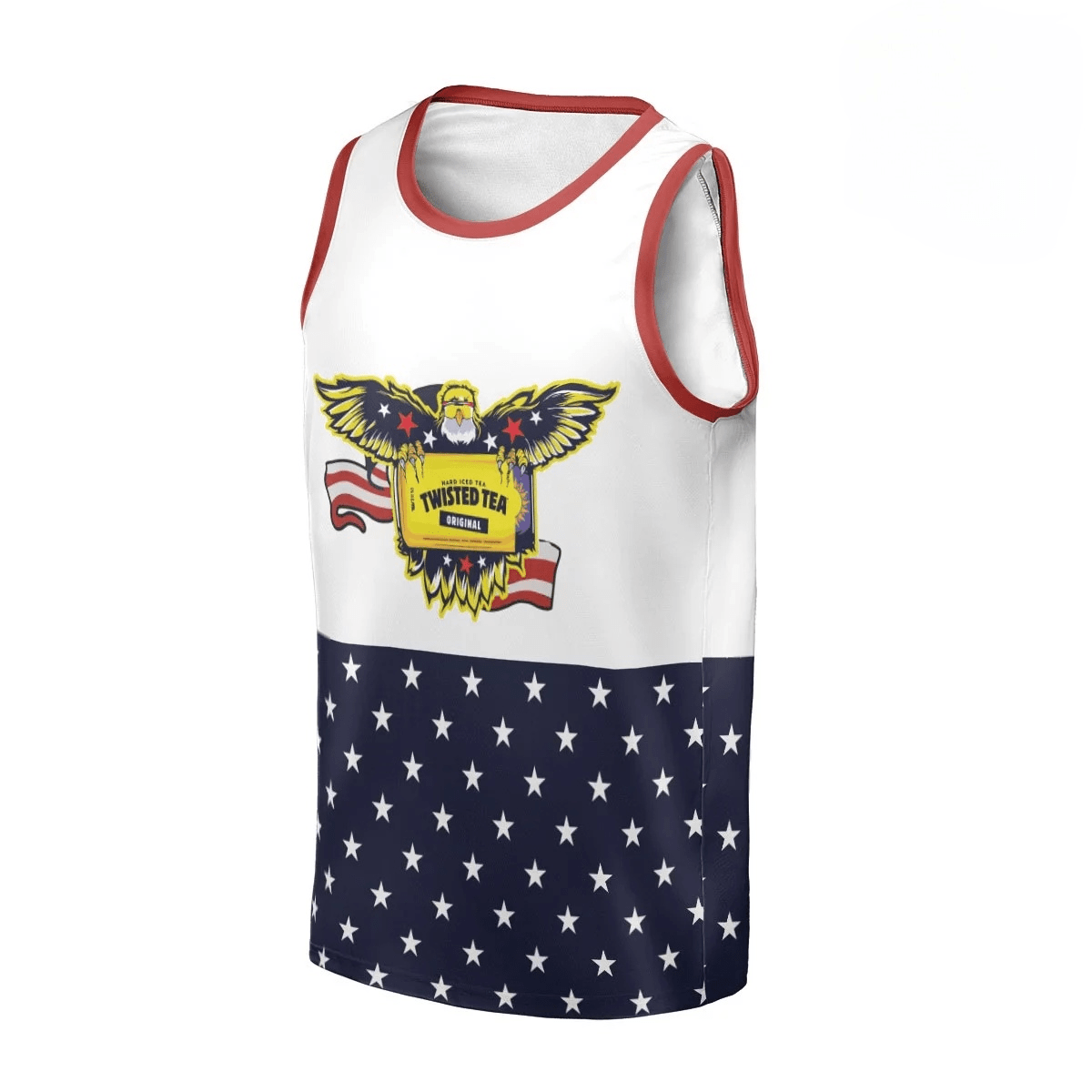 Personalized Twisted Tea America Eagle Men's Tank Top - Flexiquor.com