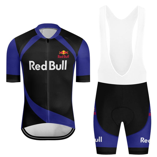 Red Bull 1987 Men's Cycling Jersey Set - Flexiquor.com