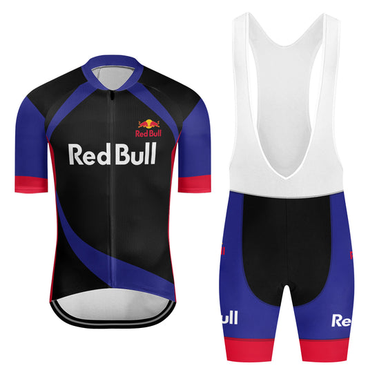 Red Bull 1987 Men's Cycling Jersey Set - Flexiquor.com