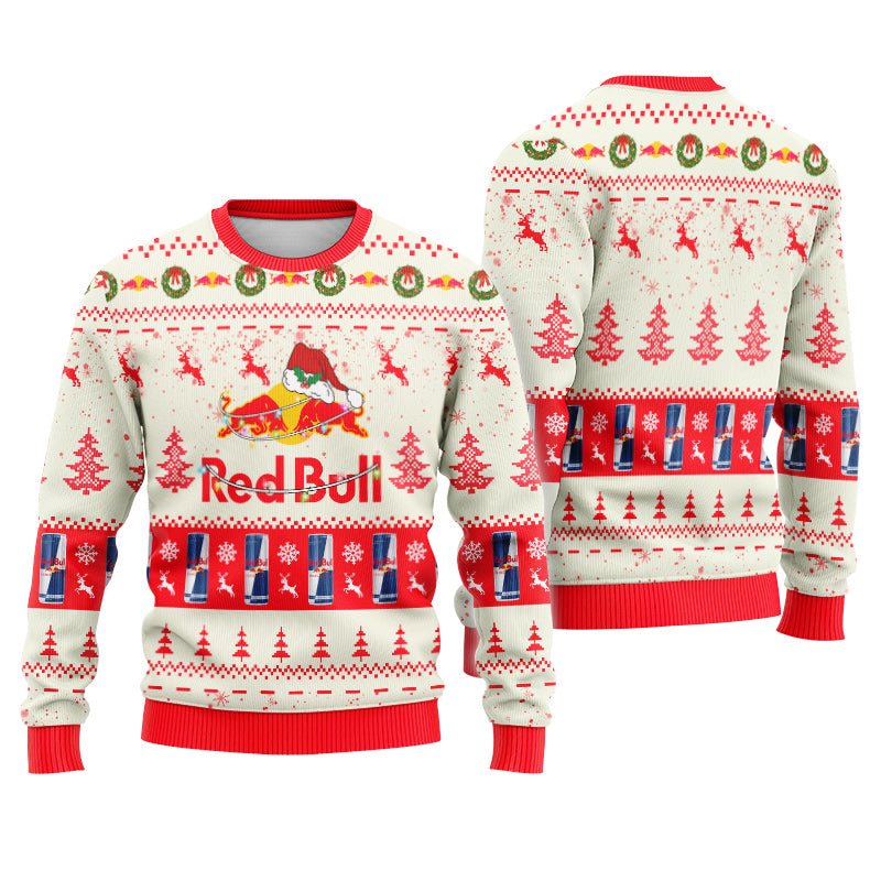 Red Bull Chrismas Ugly Sweater - Flexiquor.com