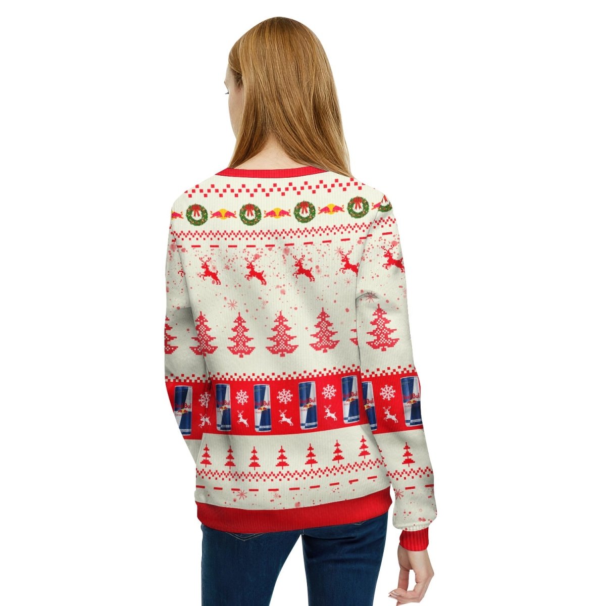 Red Bull Chrismas Ugly Sweater - Flexiquor.com