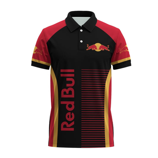 Red Bull Energy Drink Polo Shirt - Flexiquor.com