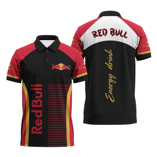 Red Bull Energy Drink Polo Shirt - Flexiquor.com