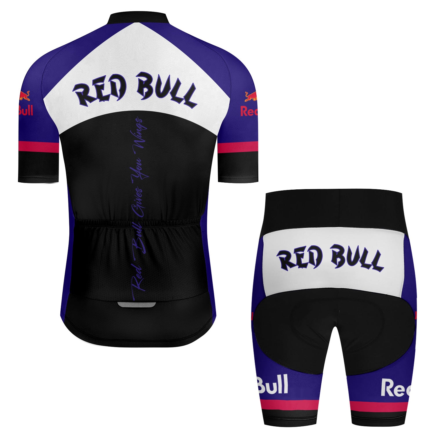 Red Bull Made To Chill Men's Cycling Jersey Set