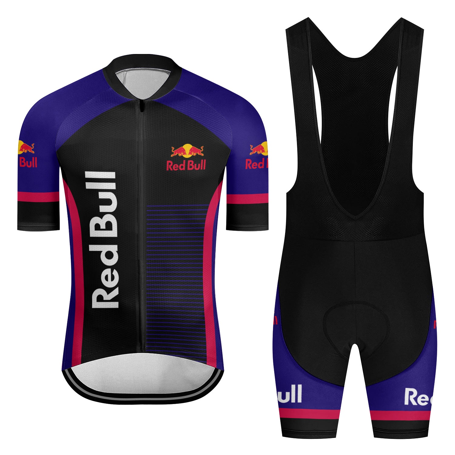 Red Bull Made To Chill Men's Cycling Jersey Set